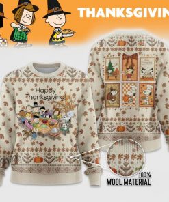 Snoopy Happy Thanksgiving Ugly Sweater
