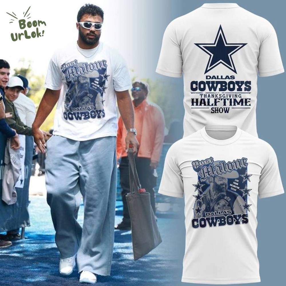 2025 Limited Edition Dallas Cowboys x Post Malone T-Shirt 2025 Limited Edition Dallas Cowboys x Post Malone T-Shirt