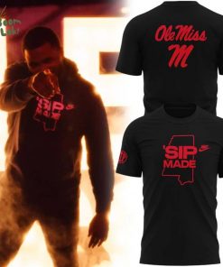2025 Ole Miss “Sip Made” Black T-Shirt
