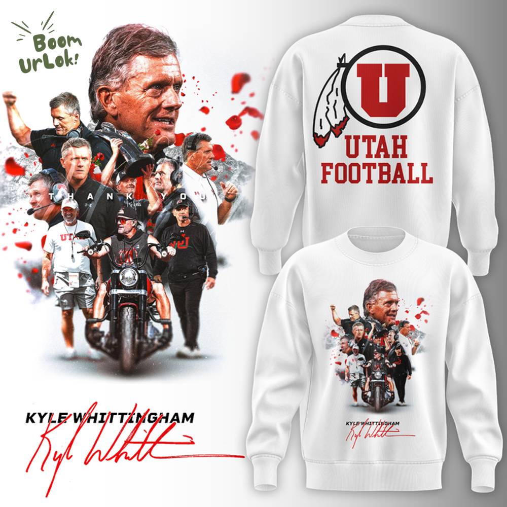 2025 Utah Football Kyle Whittingham Sweatshirt 2025 Utah Football Kyle Whittingham Sweatshirt