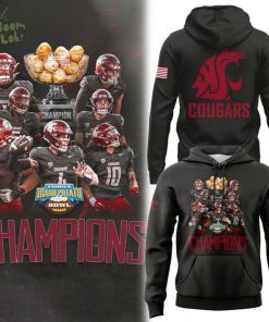 2025 Washington State Cougars “IDAHO POTATO BOWL” Champions Hoodie