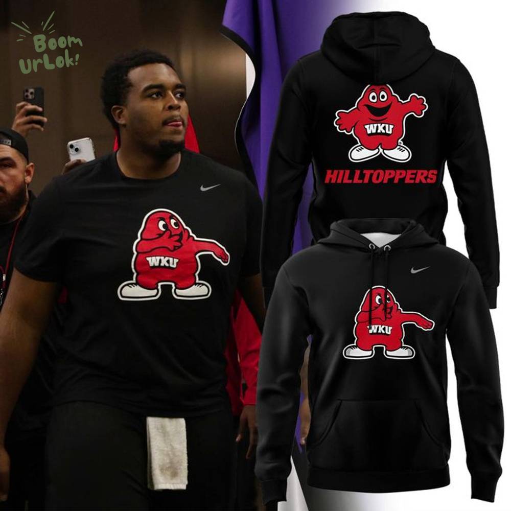 2025 Western Kentucky Hilltoppers Wordmark Hoodie V2 2025 Western Kentucky Hilltoppers Wordmark Hoodie V2
