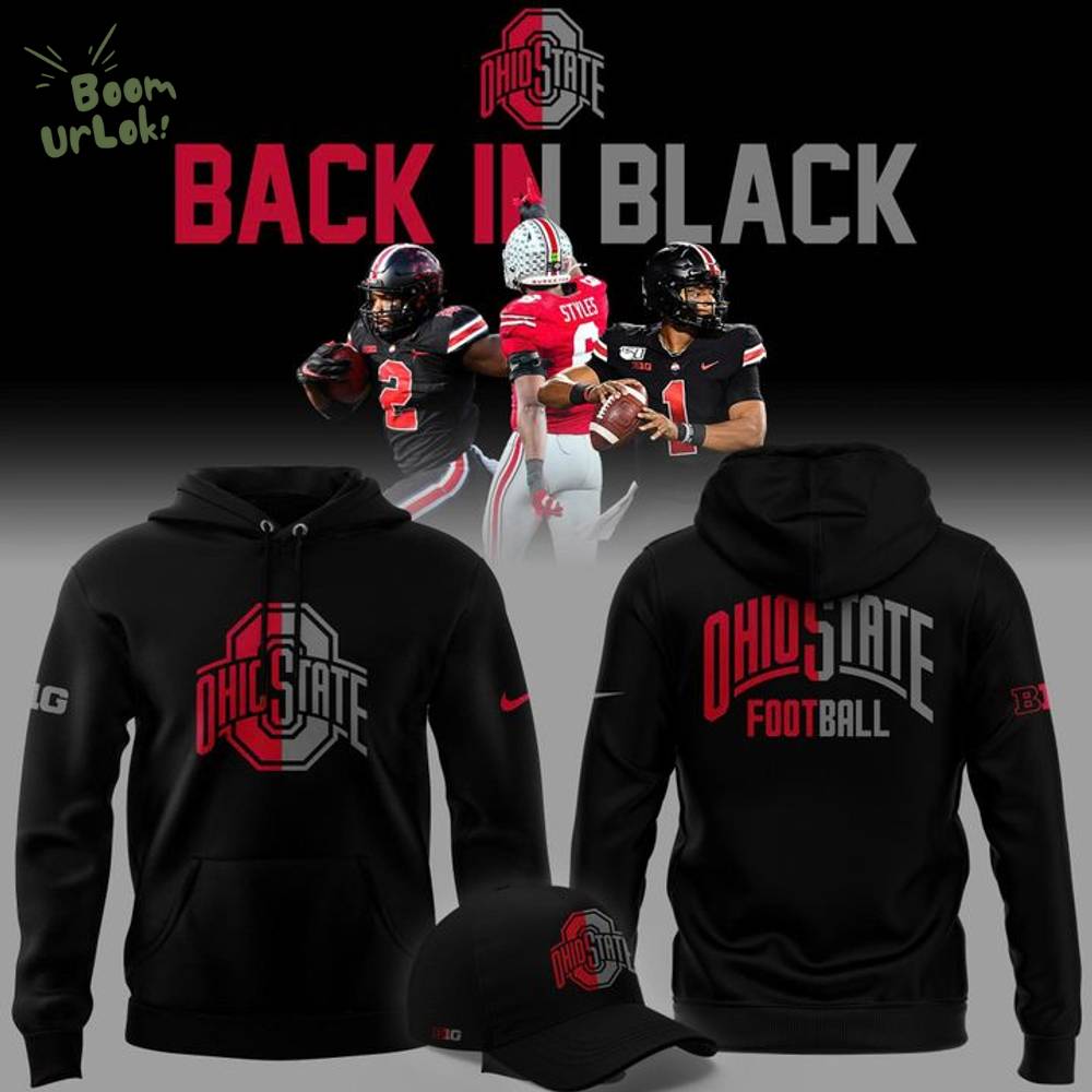 2025 limited edition Hoodie Ohio State Football "Back In Black" 2025 limited edition Hoodie Ohio State Football "Back In Black"