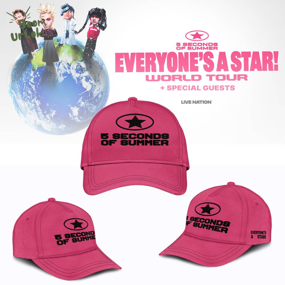 5SOS EVERYONE’S A STAR! World Tour Hoodie 5SOS EVERYONE’S A STAR! World Tour Hoodie