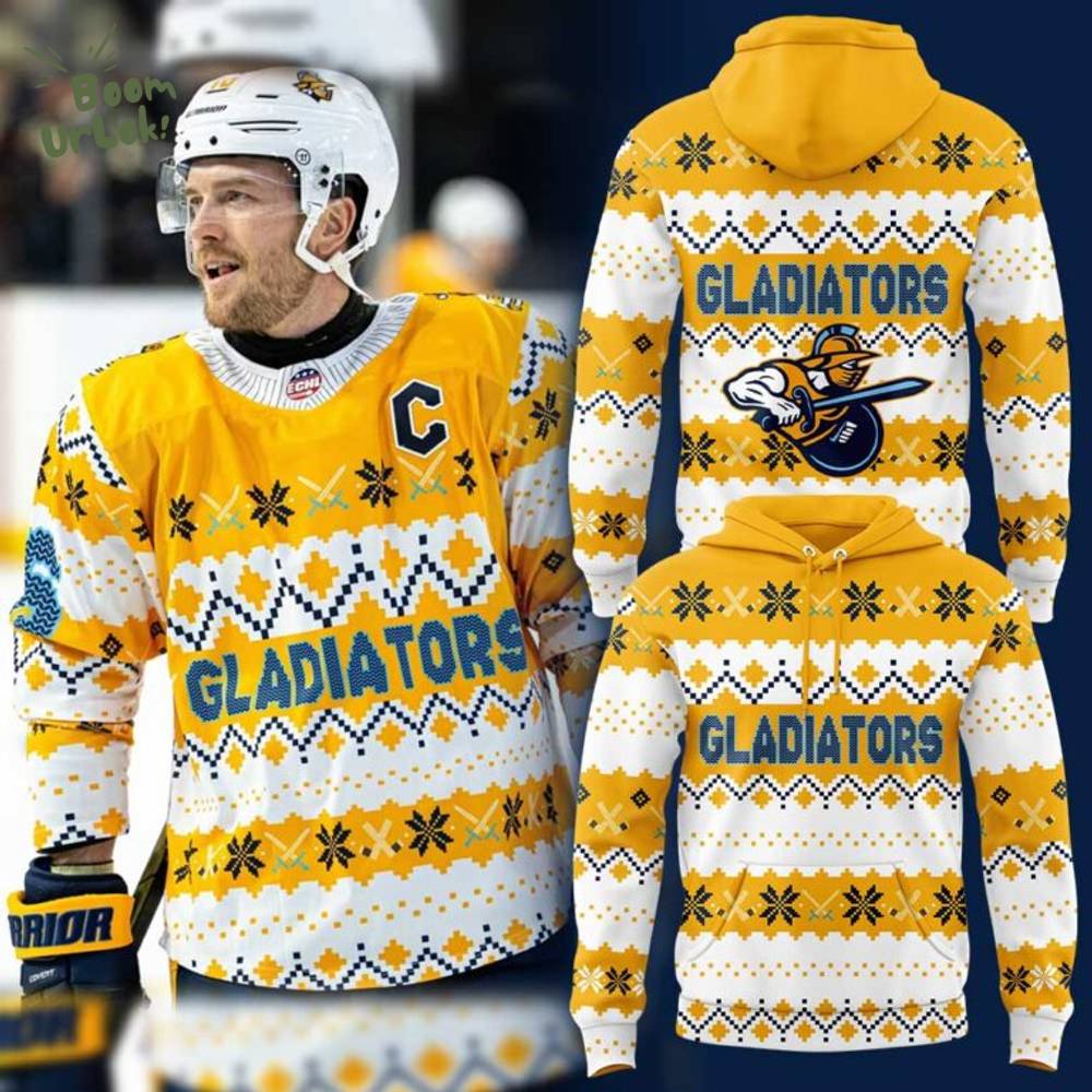 A Gladiators Holiday Details Hoodie A Gladiators Holiday Details Hoodie