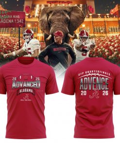 Alabama WAY BACK TO ADVANCE Red Shirt