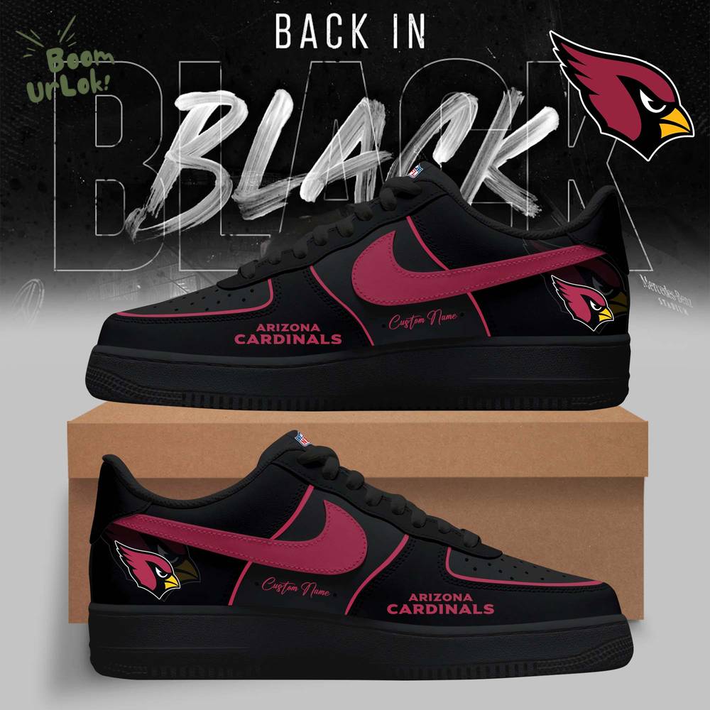Arizona Cardinals – 2025 Back In Black Limited Edition AF1 Arizona Cardinals – 2025 Back In Black Limited Edition AF1