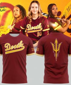 Arizona State Sun Devils Softball Classic Wordmark T-Shirt – Limited Edition