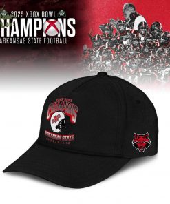 Arkansas State Red Wolves 2025 Xbox Bowl Champions Combo Black T-shirt