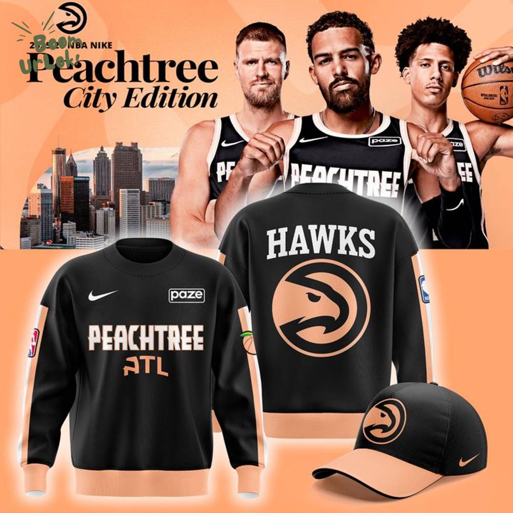 Atlanta Hawks 2025-26 City Edition Sweatshirt Atlanta Hawks 2025-26 City Edition Sweatshirt