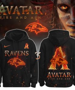 BAL x Avatar Special Edition Flame Hoodie