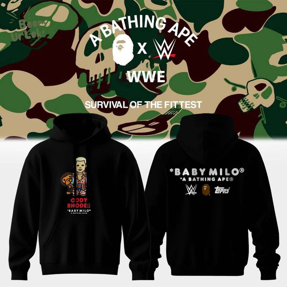BAPE® x WWE The Fittest Hoodie V2 BAPE® x WWE The Fittest Hoodie V2