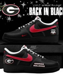 Back In Black Georgia Bulldogs 2025 AF1 Special Edition