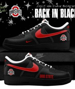 Back In Black Ohio State Buckeyes 2025 AF1 Special Edition
