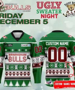 Birmingham Bulls 2025 Ugly Sweater Night Jersey