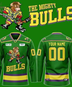 Birmingham Bulls x The Mighty Bulls New Hockey Jersey(Custom)