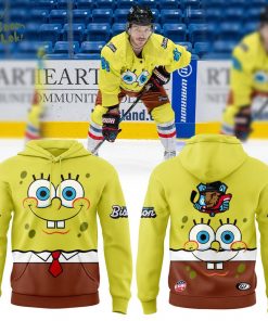 Bloomington Bison SpongeBob Uniform Combo Hoodie