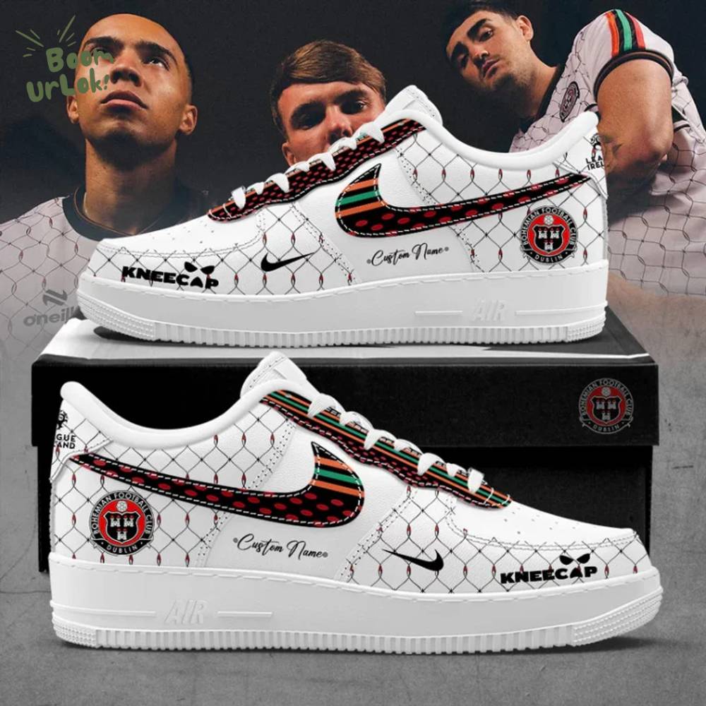 Bohemian FC Our 2026 Away AF1 Sneakers Limited Edition Bohemian FC Our 2026 Away AF1 Sneakers Limited Edition
