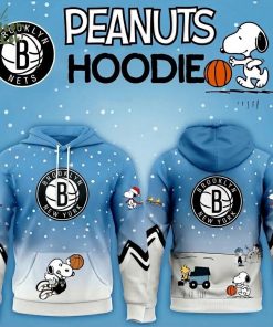 Brooklyn Nets Basketball Peanuts Hoodie 2025 Limited Edition-3D Unisex Hoodie