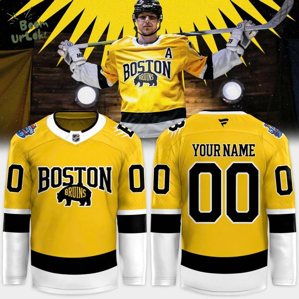 Bruins 2026 Stadium Series Fanatics Premium Jersey (Custom) Bruins 2026 Stadium Series Fanatics Premium Jersey (Custom)
