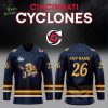 C Cyclones Teddy Bear Toss Night 2025 Combo Hockey Jersey