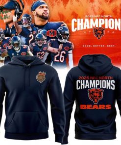 Chicago Bears ”2025 NFC North Champions” Hoodie