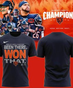 Chicago Bears ”2025 NFC North Champions” T-shirt