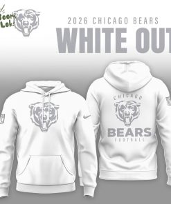 Chicago Bears 2026 White Out Limited Edition Shirt