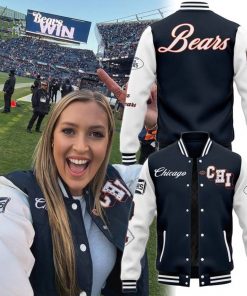 Chicago Bears New Baseball Jacket