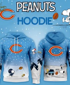 Chicago Bears x Peanuts Hoodie Christmas Limited Edition-3D Unisex Hoodie