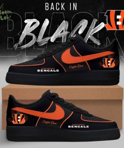 Cincinnati Bengals – 2025 Back In Black Limited Edition AF1