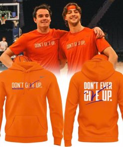 Clemson Basketball “Don’t give up, don’t ever give up” Hoodie.