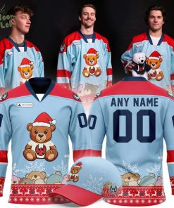 Coachella Valley Firebirds ” Teddy Bear Toss ” Hockey Jersey 2025