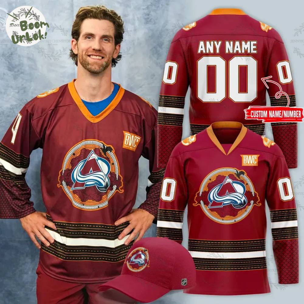 Colorado Avalanche 2025 Fourth Wing Night Limited Hockey Jersey Colorado Avalanche 2025 Fourth Wing Night Limited Hockey Jersey