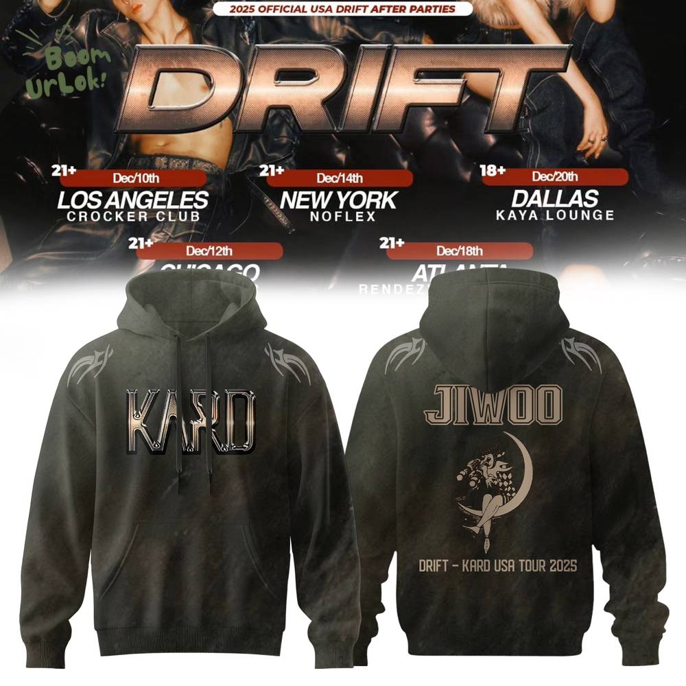 DRIFT – KARD USA Tour 2025 Hoodie DRIFT – KARD USA Tour 2025 Hoodie