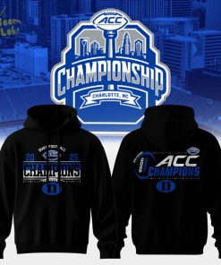 DUKE FOOTBALL – ACC CHAMPIONS 2025 HOODIE 🔥