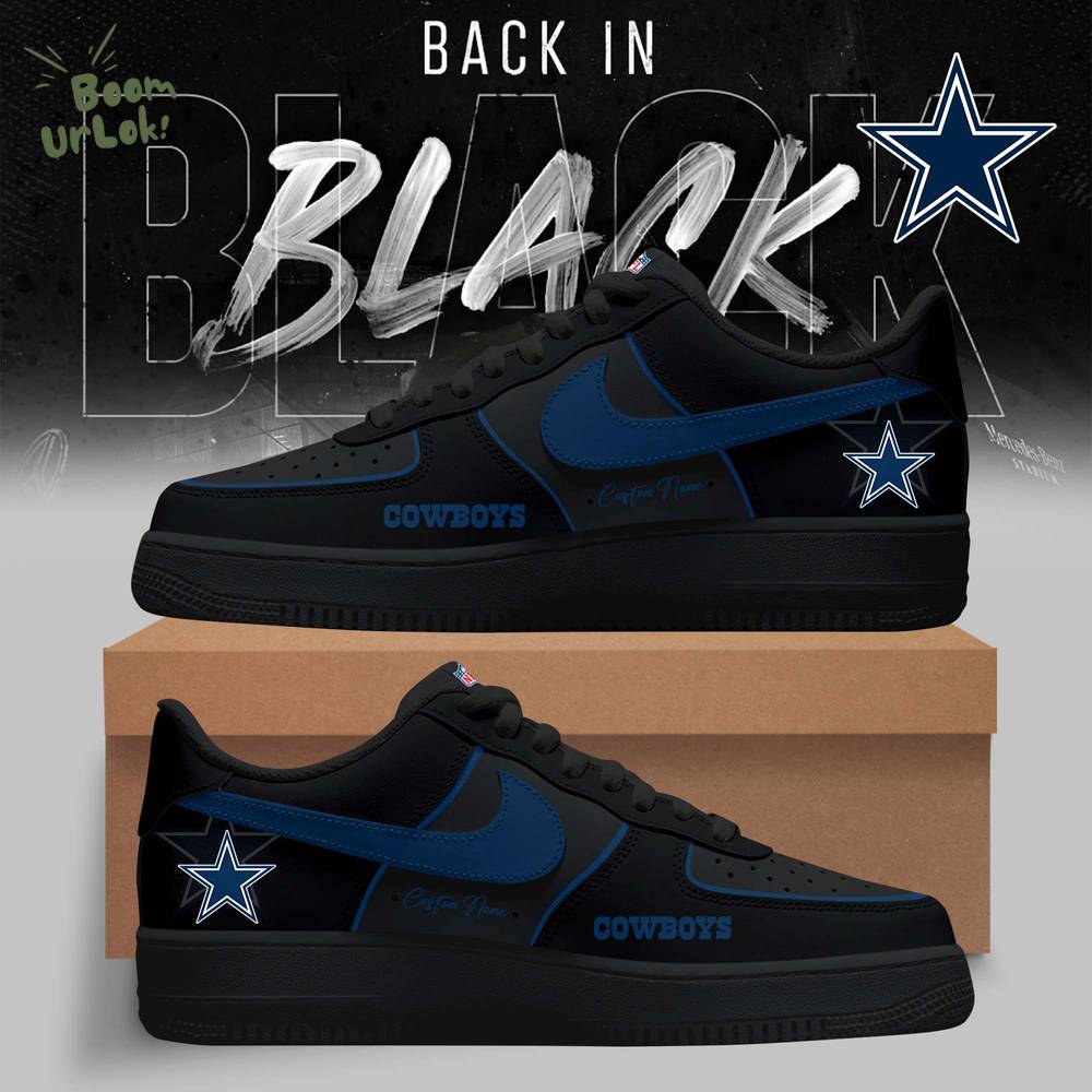 Dallas Cowboys – 2025 Back In Black Limited Edition AF1 Dallas Cowboys – 2025 Back In Black Limited Edition AF1