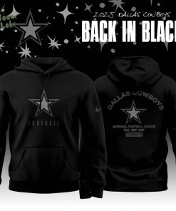 Dallas Cowboys x Back In Black Special Edition Hoodie 2025