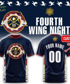 Denver Nuggets Fourth Wing Night Limited Edition Tshirt