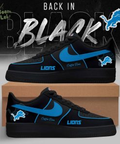 Detroit Lions – 2025 Back In Black Limited Edition AF1