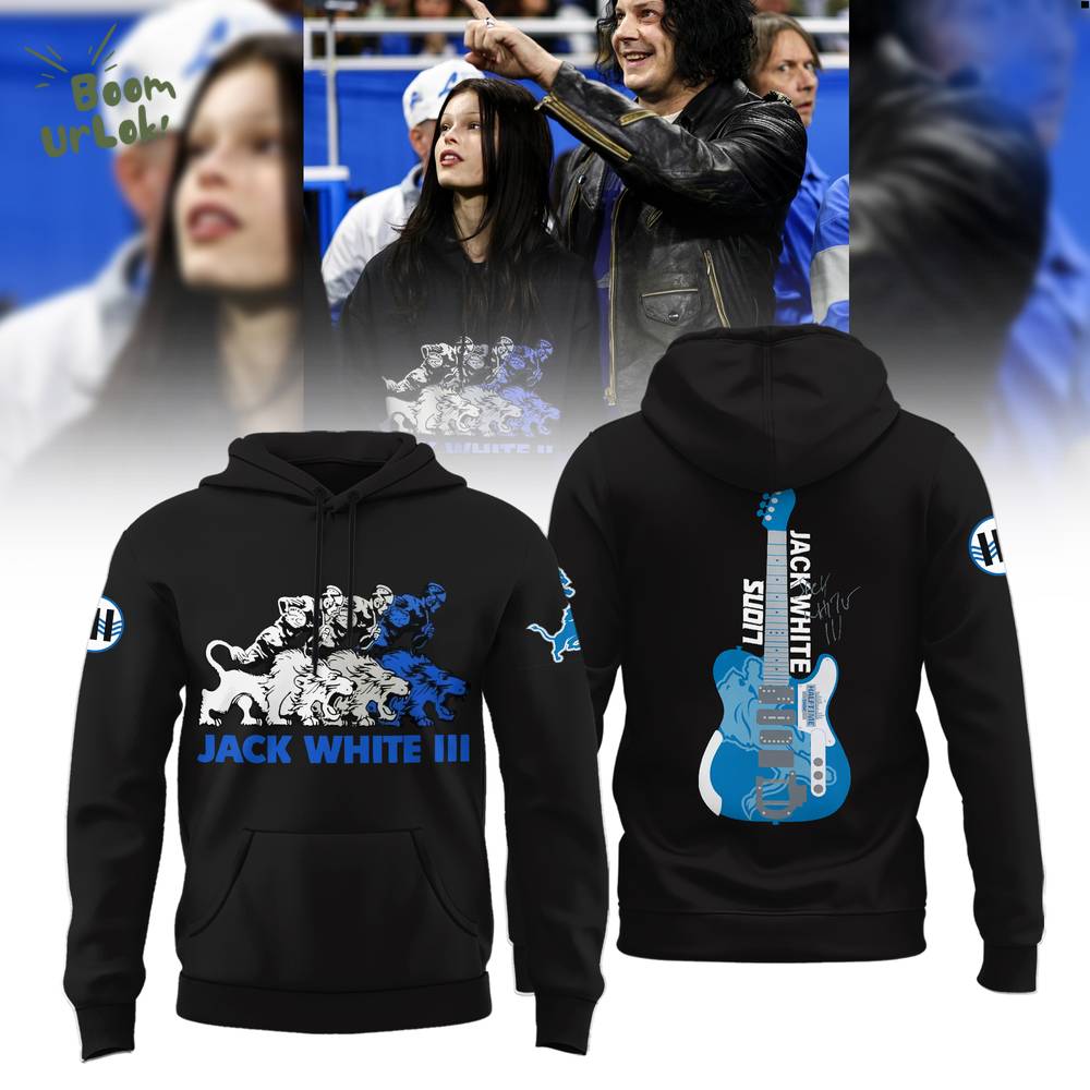 Detroit Lions x Jack White Thanksgiving Halftime Show Limited Edition Detroit Lions x Jack White Thanksgiving Halftime Show Limited Edition