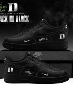 Duke Blue Devils ‘Back in Black’ 2025 Special Edition AF1 Sneakers