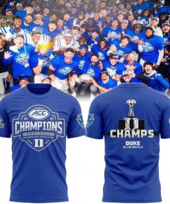 Duke Football 2025 ACC Football Champions T-shirt