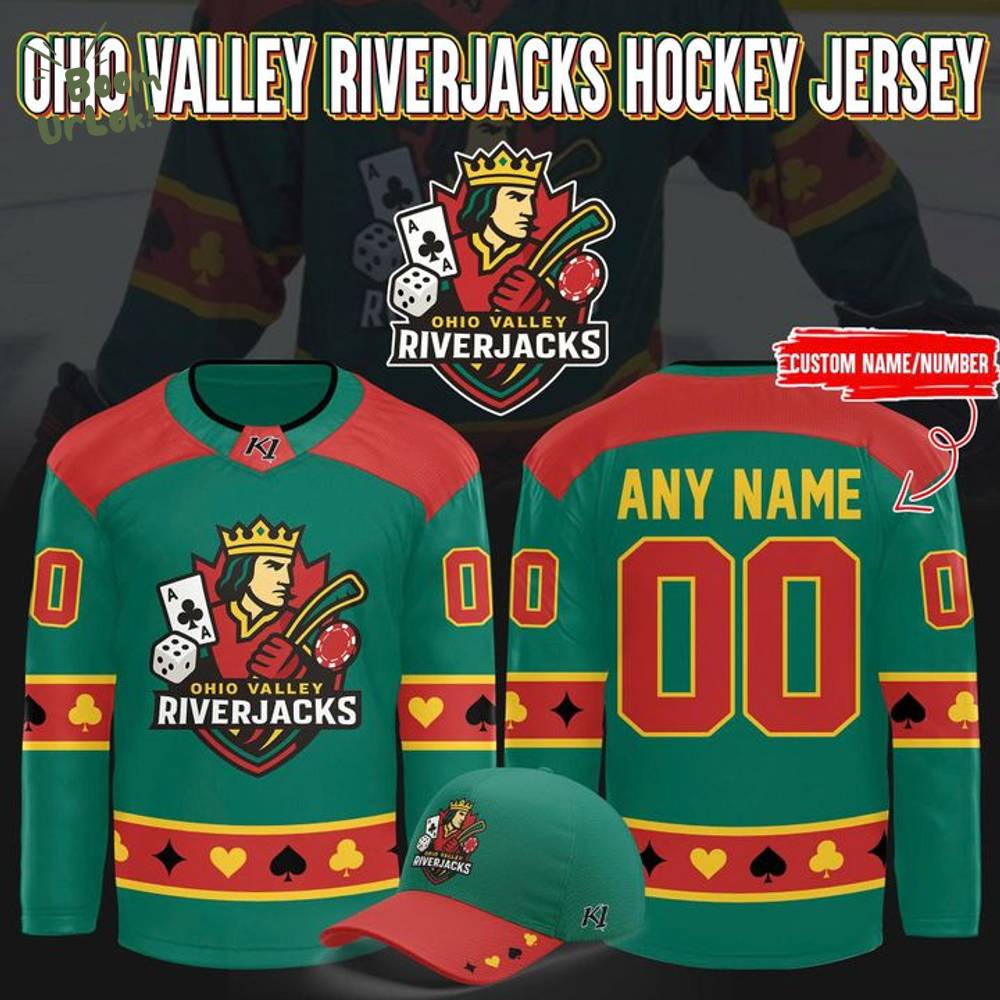 Evansville Thunderbolts X OHIO VALLEY RIVERJACKS 2025 Hockey Jersey Evansville Thunderbolts X OHIO VALLEY RIVERJACKS 2025 Hockey Jersey