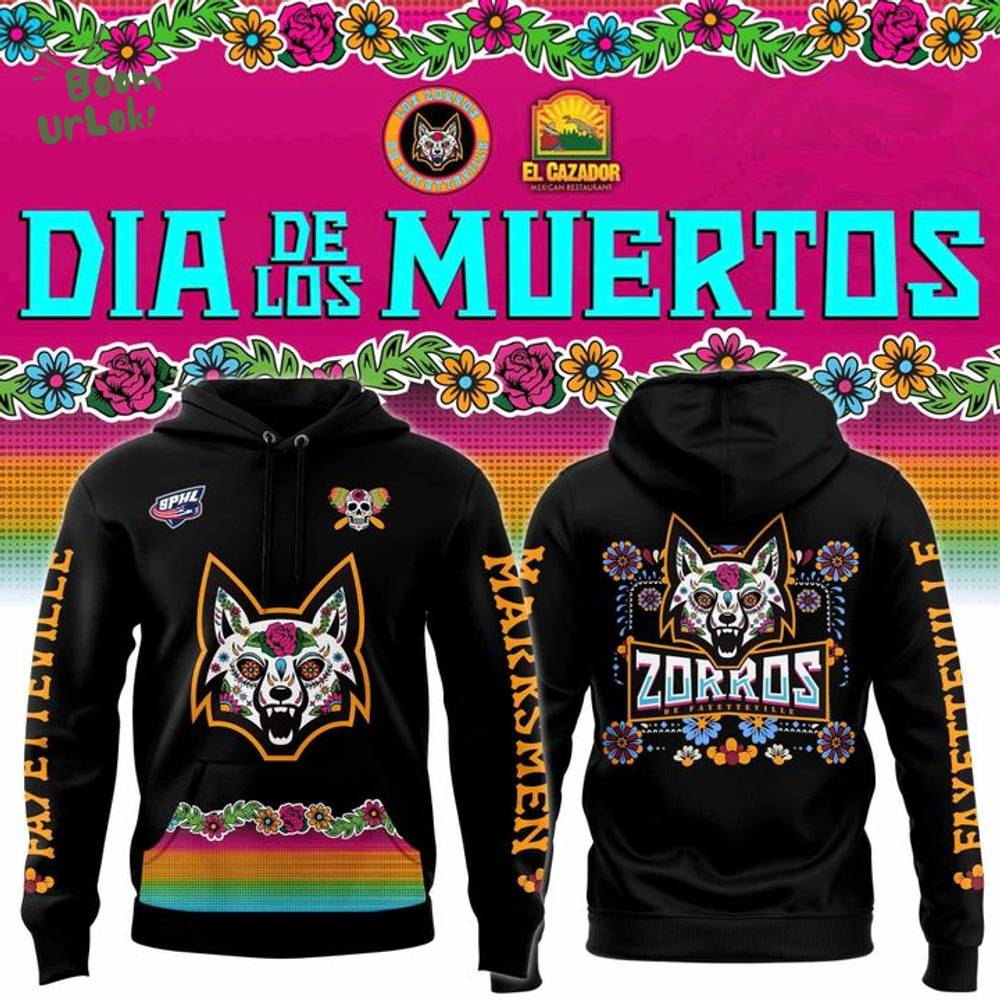 Fayetteville Marksmen Día de Muertos 2025 Special Hoodie Fayetteville Marksmen Día de Muertos 2025 Special Hoodie