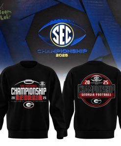 Georgia Bulldogs – 2025 SEC Champions Black Sweat
