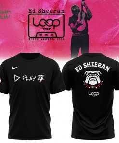 Georgia Bulldogs x Ed Sheeran Loop Tour 2026 Collection Tshirt
