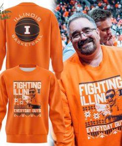 Illinois Basketball ‘Fighting Illini Everyday Guys’ Sweatshirt – Limited Edition