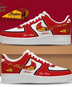 Indian Motorcycle Custom Name Multicolor Fashion Casual AF1 Sneakers