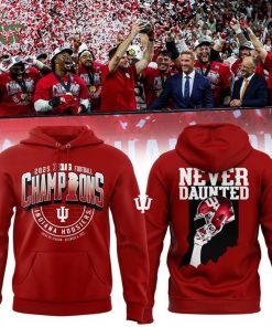 Indiana Hoosiers Big 10 Champions Locker Room Hoodie